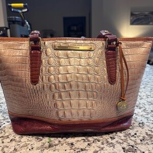 Brahmin Asher tote Croc-Embossed Tote